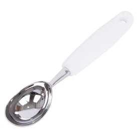 20.5cm White Stainless Steel Ice Cream Scoop - By Ashley