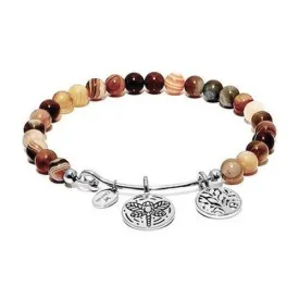 Botswana Agate Tree of Life Bangle