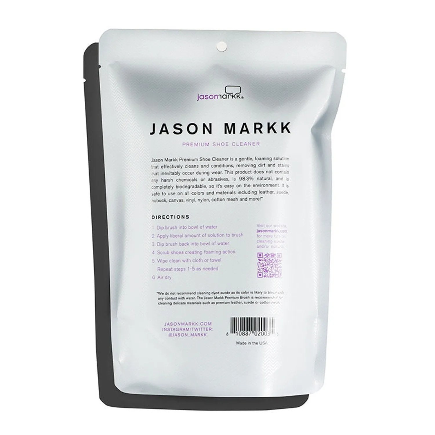 Jason Markk Premium Shoe Cleaner Essential Cleaning Kit