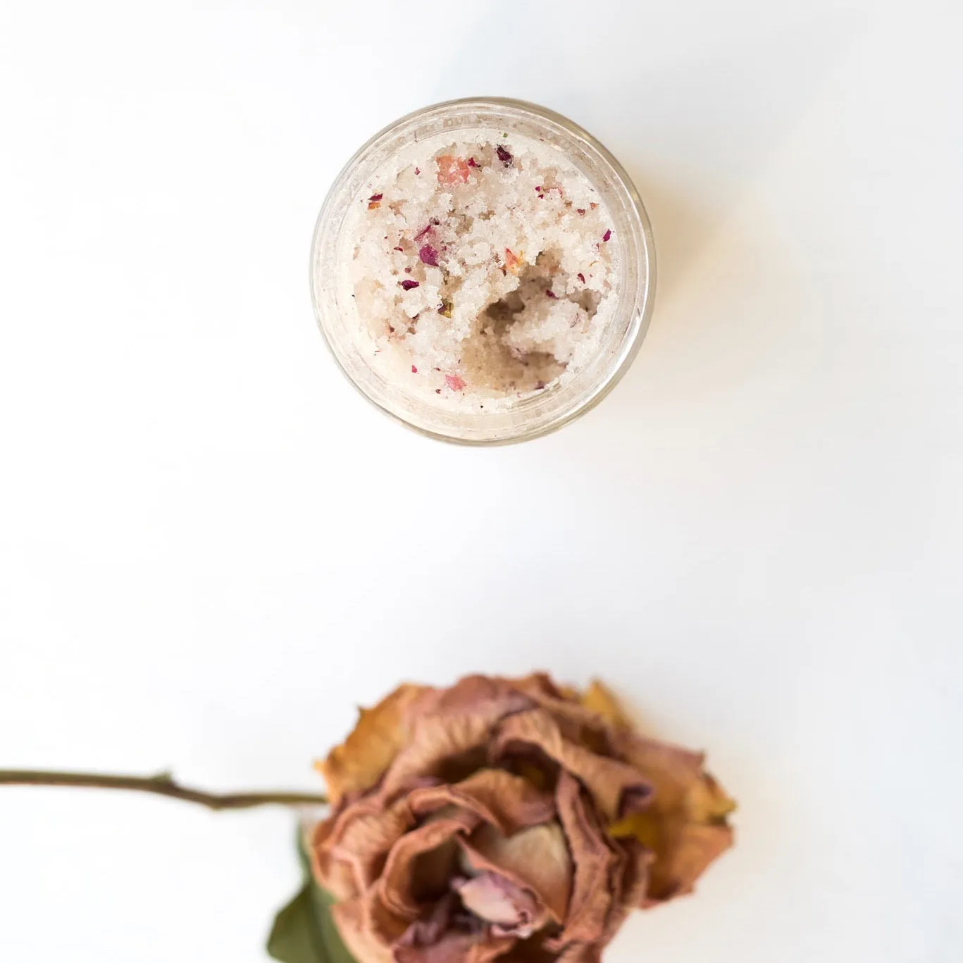 *SUGAR SCRUB: VANILLA   ROSE